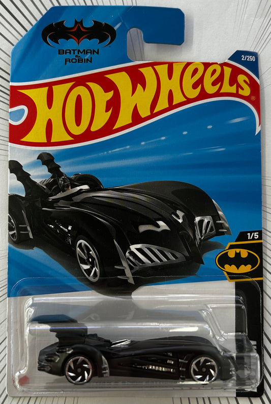 Mattel Hot Wheels Diecast Basic 1:64 - Batman & Robin Batmobile HYW60-N7C5