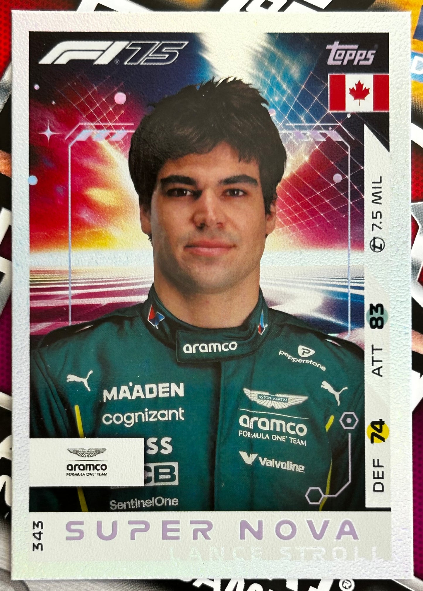 Topps F1 Turbo Attax 2025 - Single SUPERNOVA & 100 CLUB Cards (#334 - #356)
