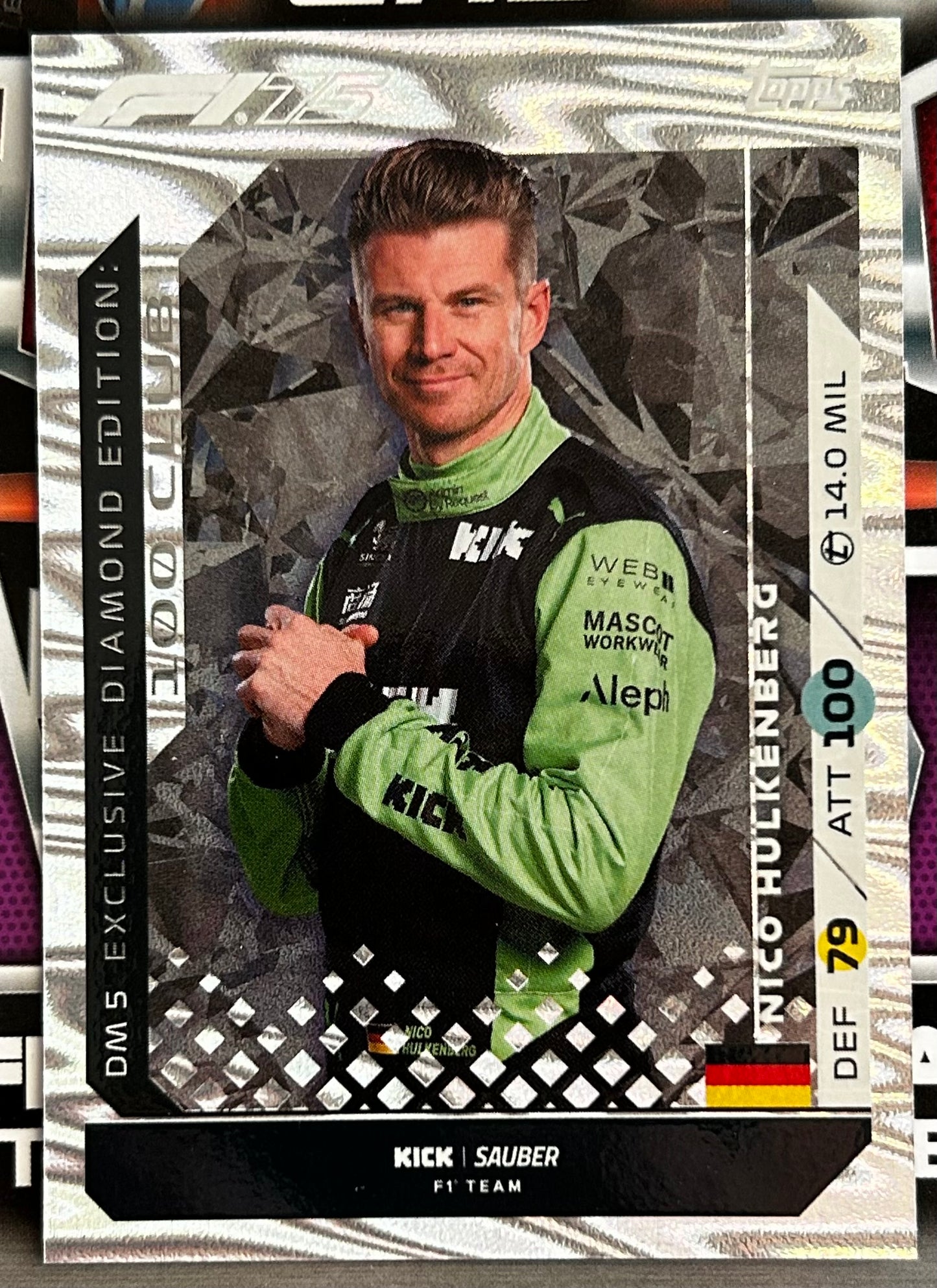 Topps F1 Turbo Attax 2025 - Single DIAMOND EDITION Mega Tin Exclusive Cards (#DM1 - #DM5)