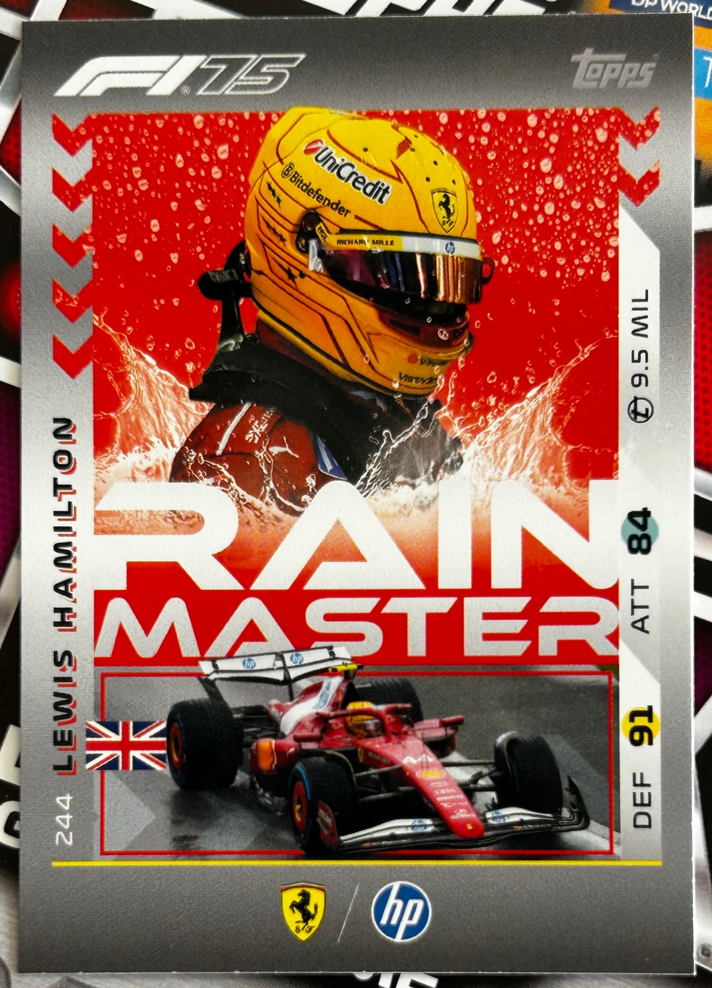 Topps F1 Turbo Attax 2025 - Single STARS OF TOMORROW, RAINMASTER & MEME MAYHEM Cards (#238 - #255)