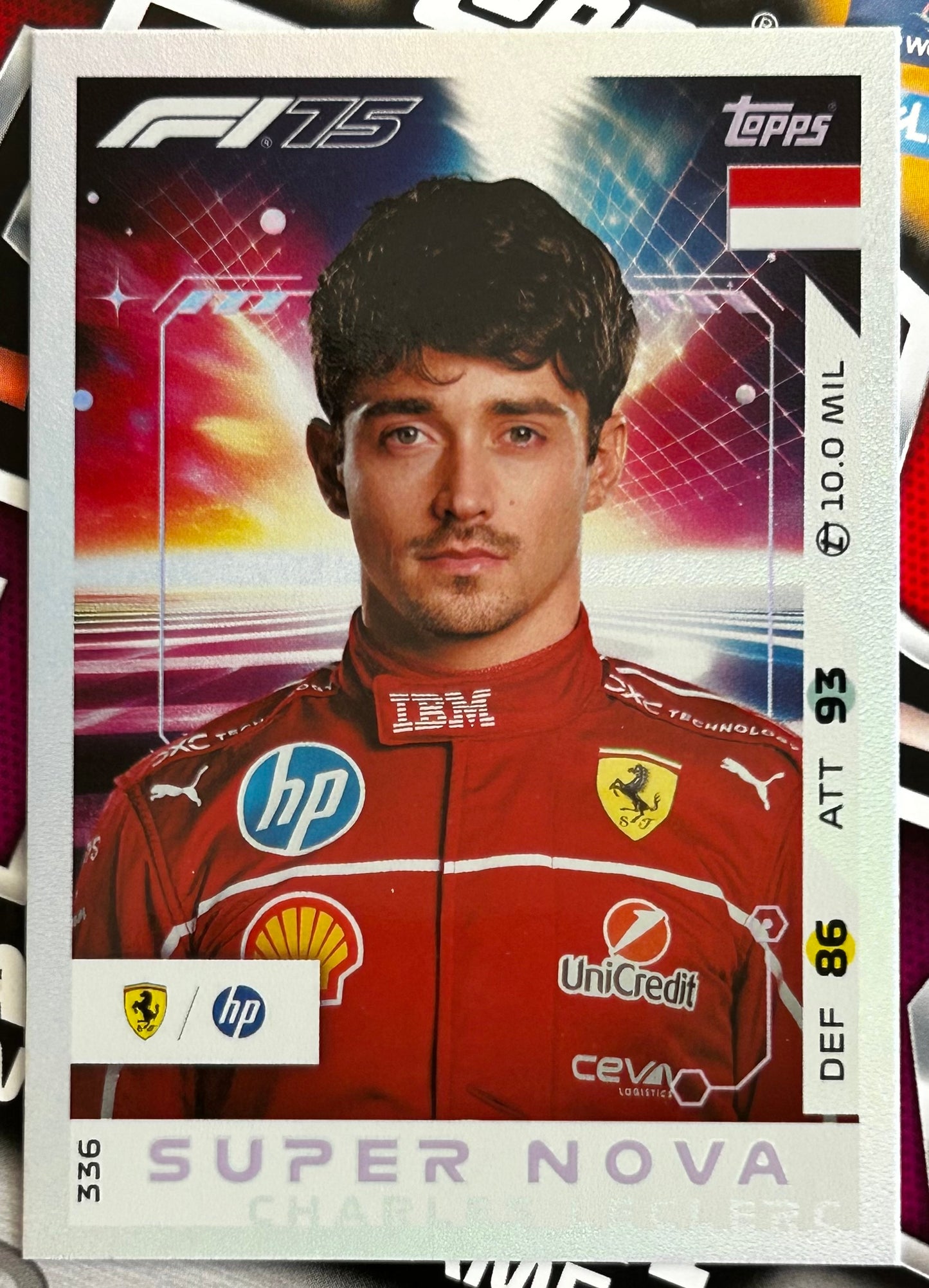 Topps F1 Turbo Attax 2025 - Single SUPERNOVA & 100 CLUB Cards (#334 - #356)