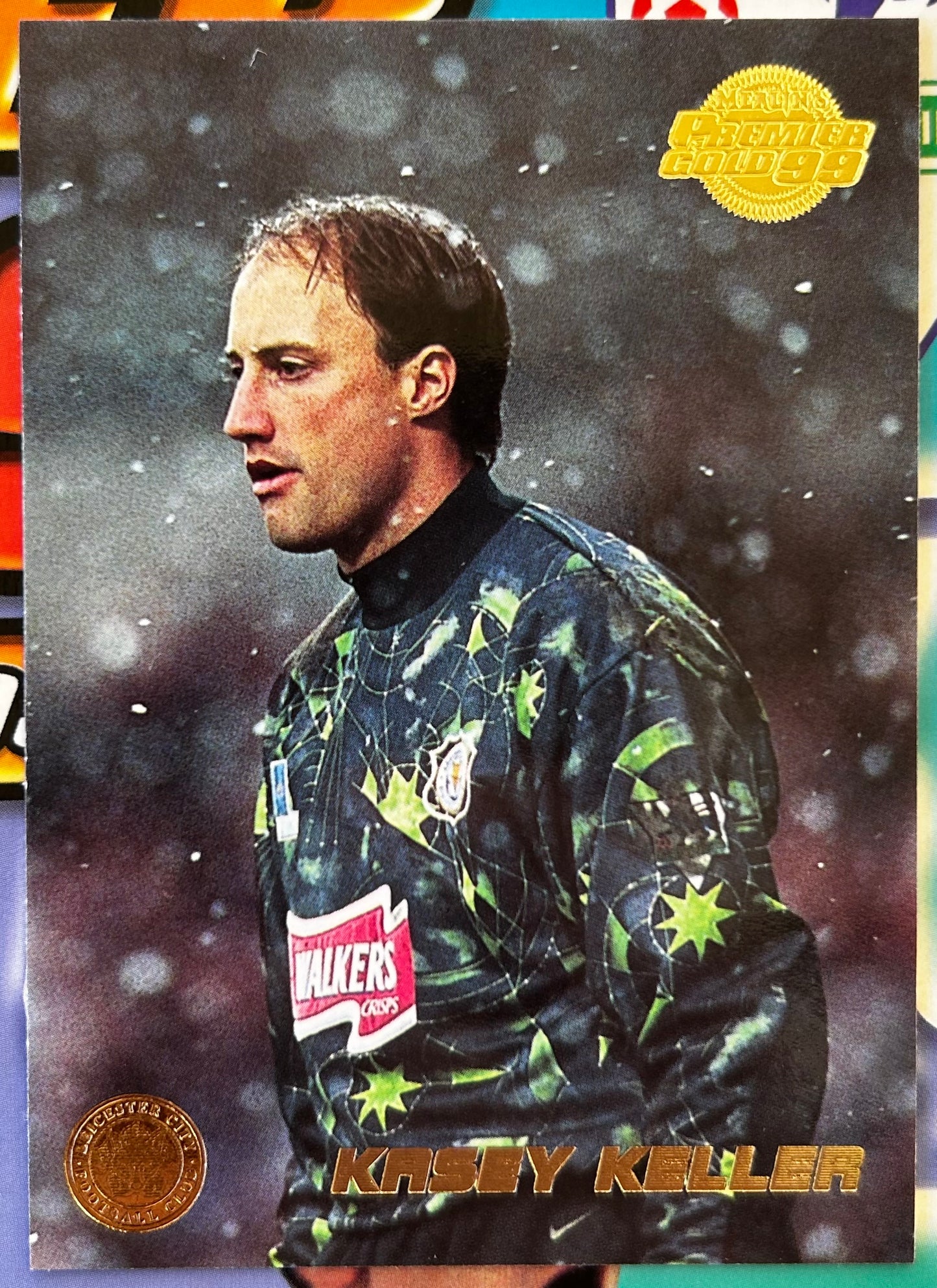 Merlin's Premier Gold 99 Trading Cards - KASEY KELLER (LEICESTER CITY) #69