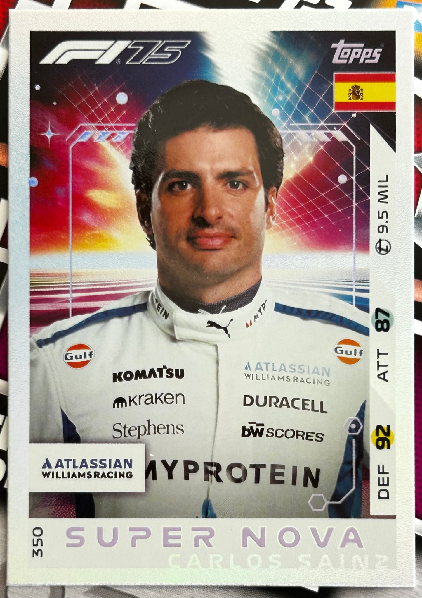 Topps F1 Turbo Attax 2025 - Single SUPERNOVA & 100 CLUB Cards (#334 - #356)