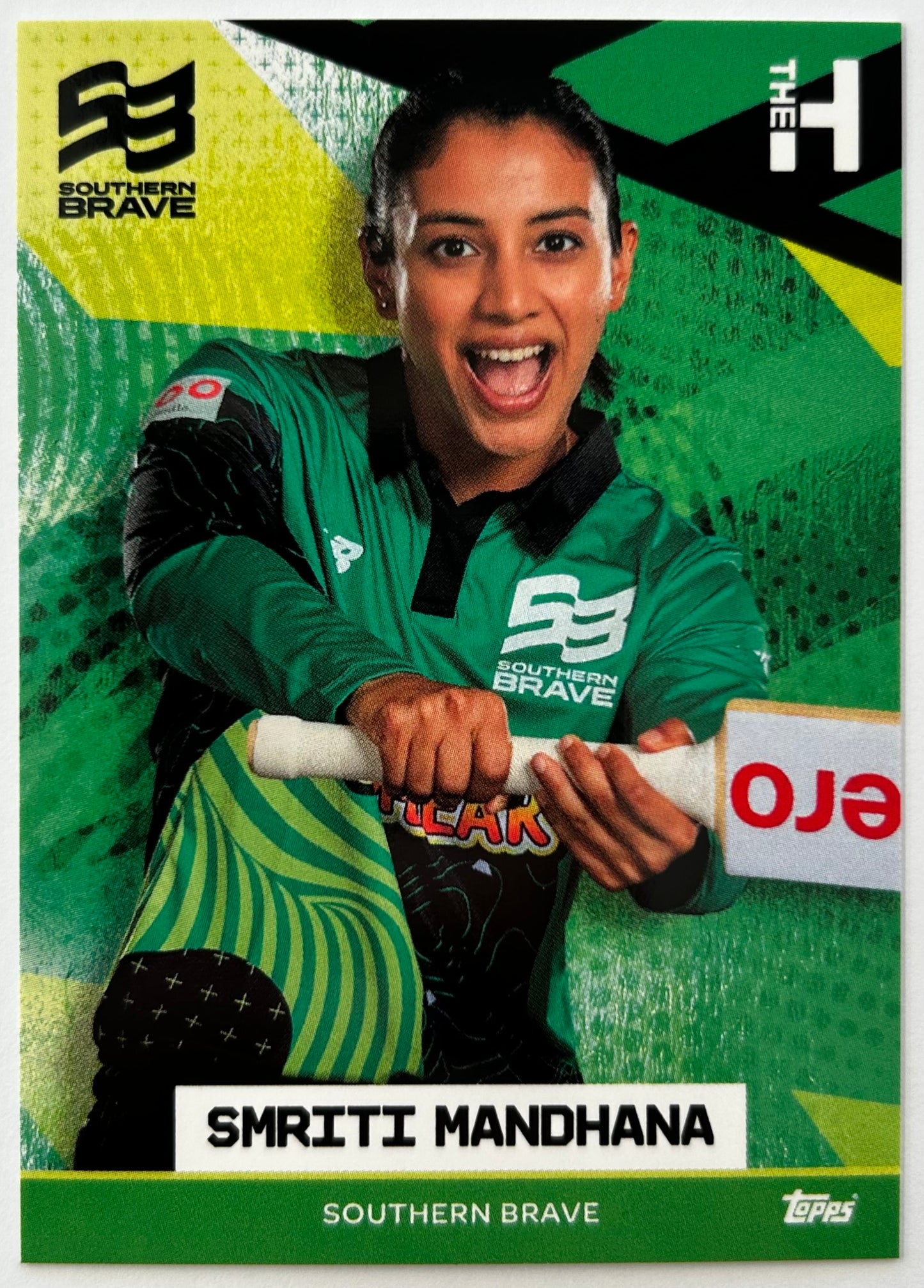 Topps The Hundred 2022 Trading Card Collection - SMRITI MANDHANA (Southern Brave)