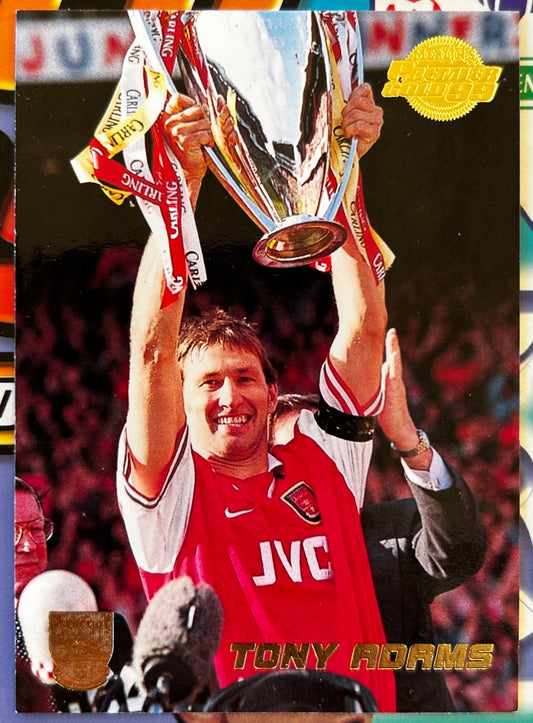 Merlin's Premier Gold 99 Trading Cards - TONY ADAMS (ARSENAL) #2