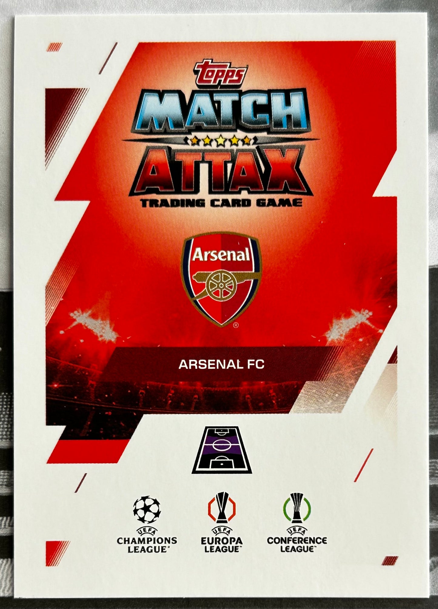 2025-26 Topps UCC Match Attax - DECLAN RICE (ARSENAL) 100 Club #463