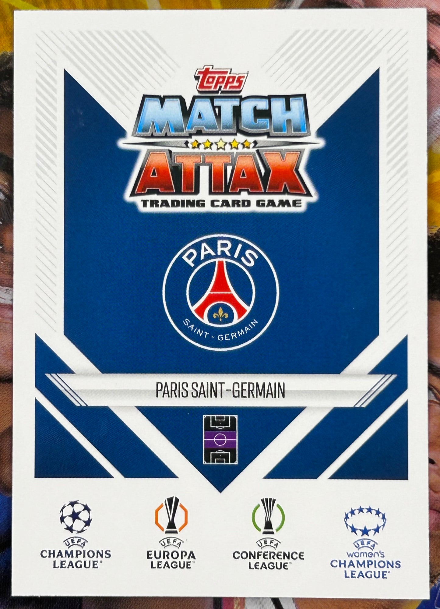 Topps 2024-25 Match Attax Extra UEFA - JOAO NEVES (PSG) Blue Flame Limited Edition #BL4