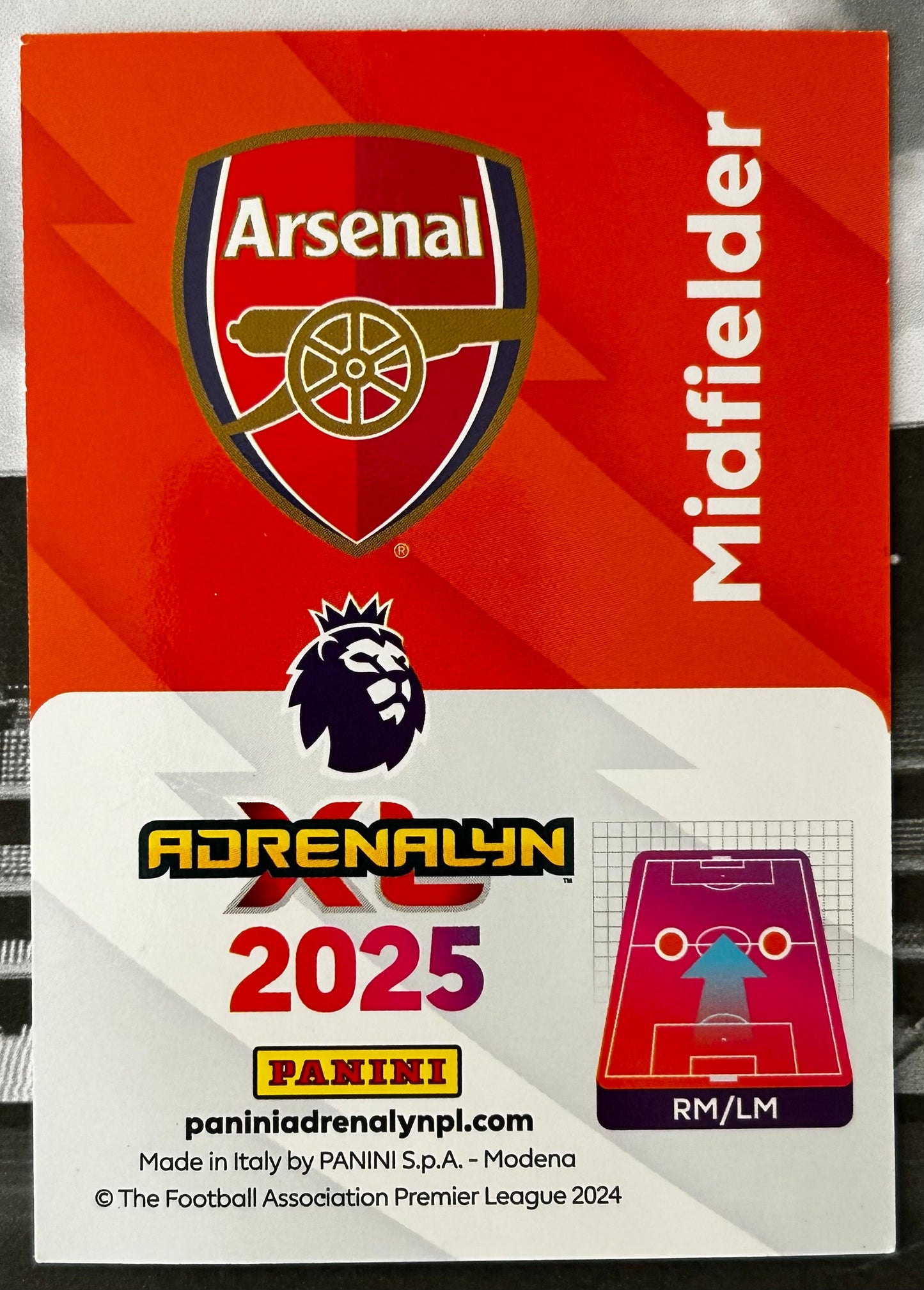 Panini Adrenalyn XL Premier League 2025 - BUKAYO SAKA (ARSENAL) Limited Edition