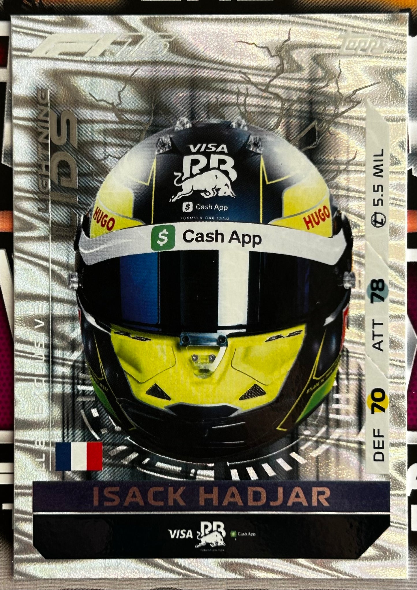 Topps F1 Turbo Attax 2025 - Single LIGHTNING LIDS Mega Tin Exclusive Cards (#LL1 - #LL10)