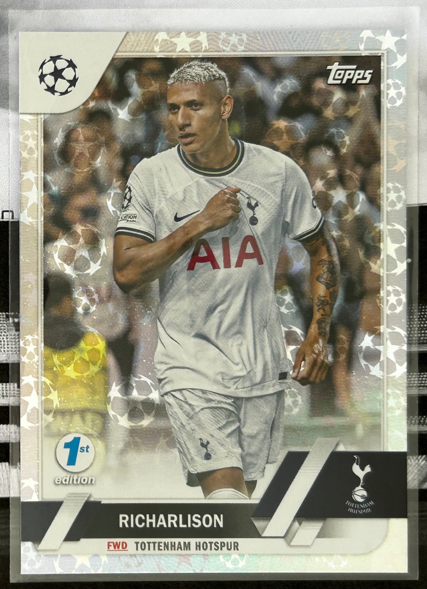 Topps UEFA Club Competitions 1st Edition 2022-23 - RICHARLISON (TOTTENHAM) Starball #138