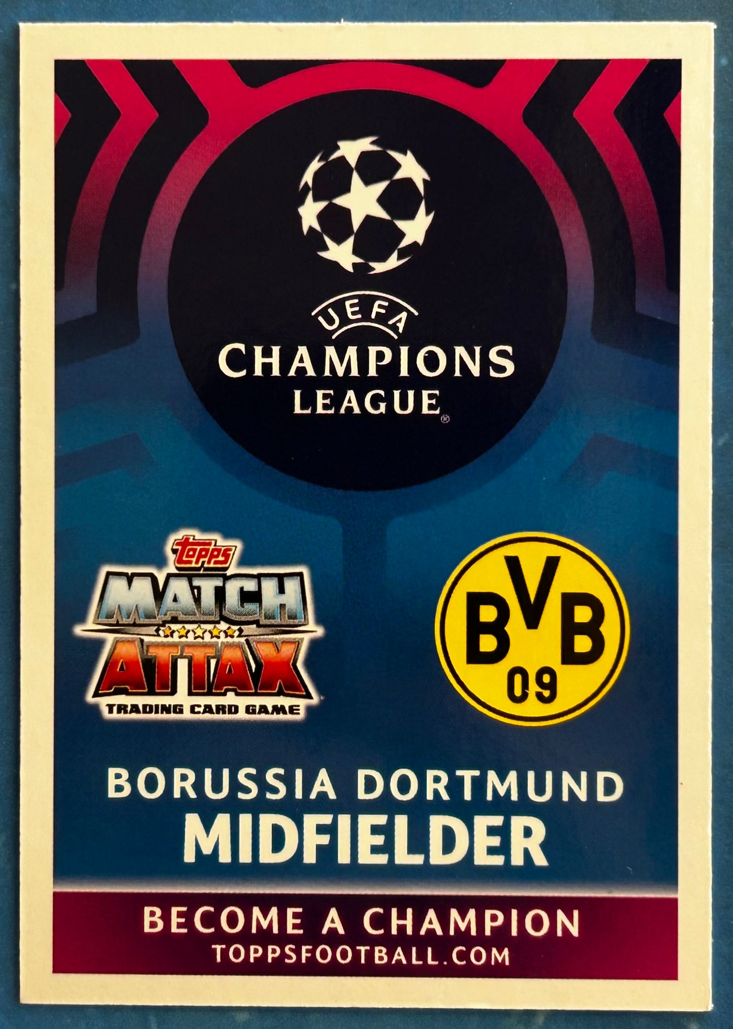 Topps Match Attax UEFA Champions League 2018-19 - MARIO GOTZE (BORUSSIA DORTMUND) Man of the Match Foil Insert #404
