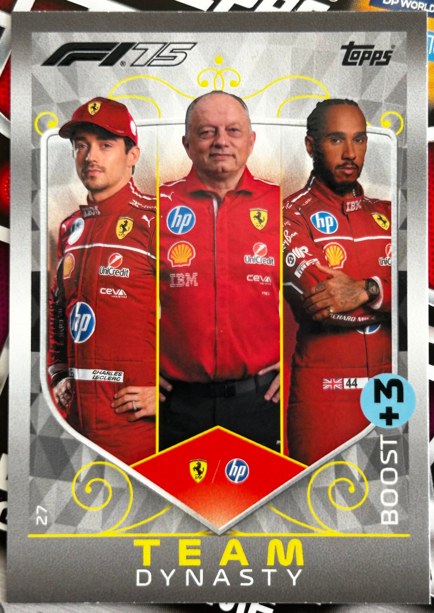 Topps F1 Turbo Attax 2025 - Single SCUDERIA FERRARI Cards (#19 - #27)
