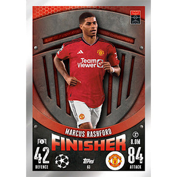 Topps 2023-24 Match Attax UEFA Single MANCHESTER UNITED Cards (#46 - #63)