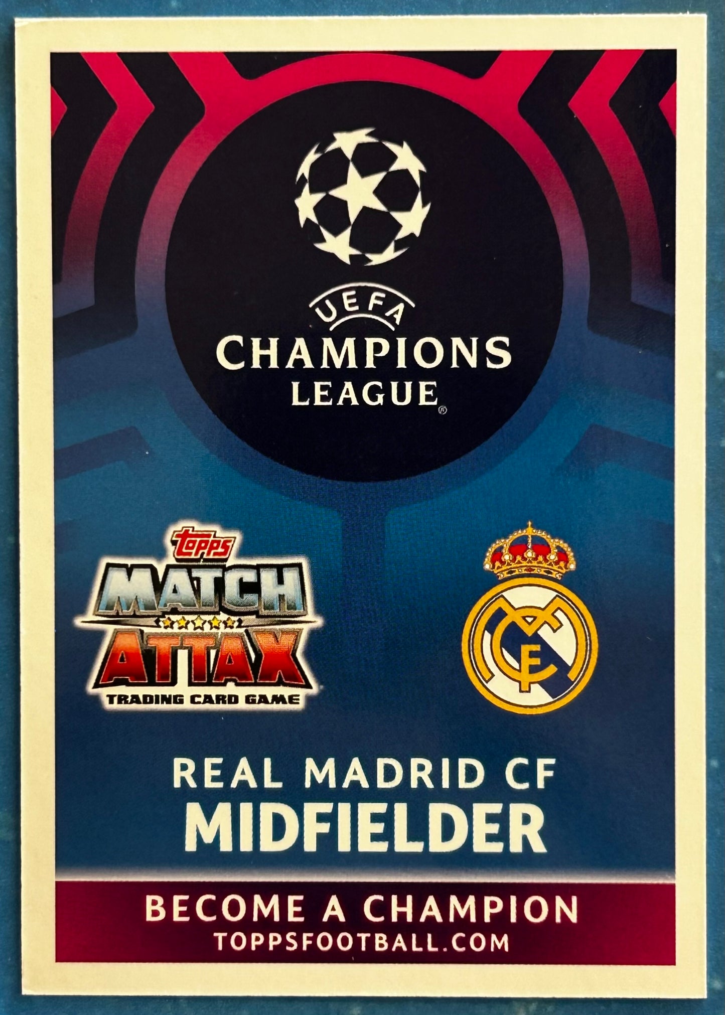 Topps Match Attax UEFA Champions League 2018-19 - LUKA MODRIC (REAL MADRID) 100 Club Foil Insert #436