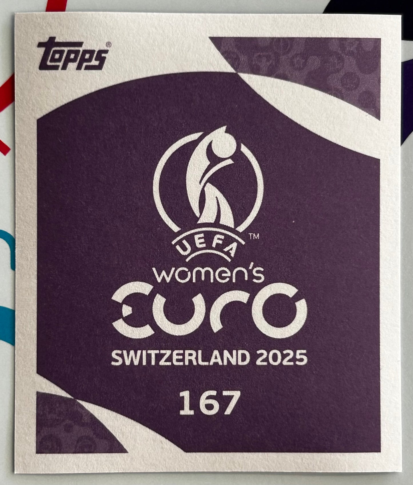 Topps UEFA Women's EURO 2025 Sticker Collection - GURO REITEN (NORWAY) Shining Stars Holo Foil #167