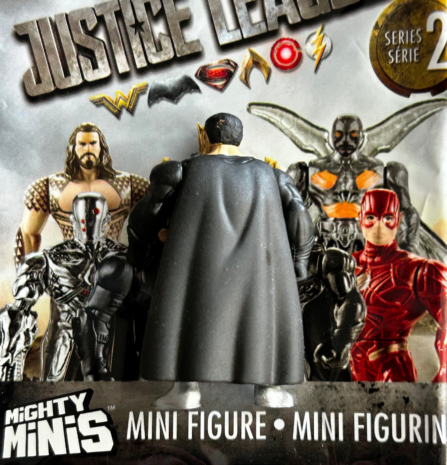 DC Justice League Mighty Minis - SUPERMAN (BLACK SUIT) Series 2 Mini Figure