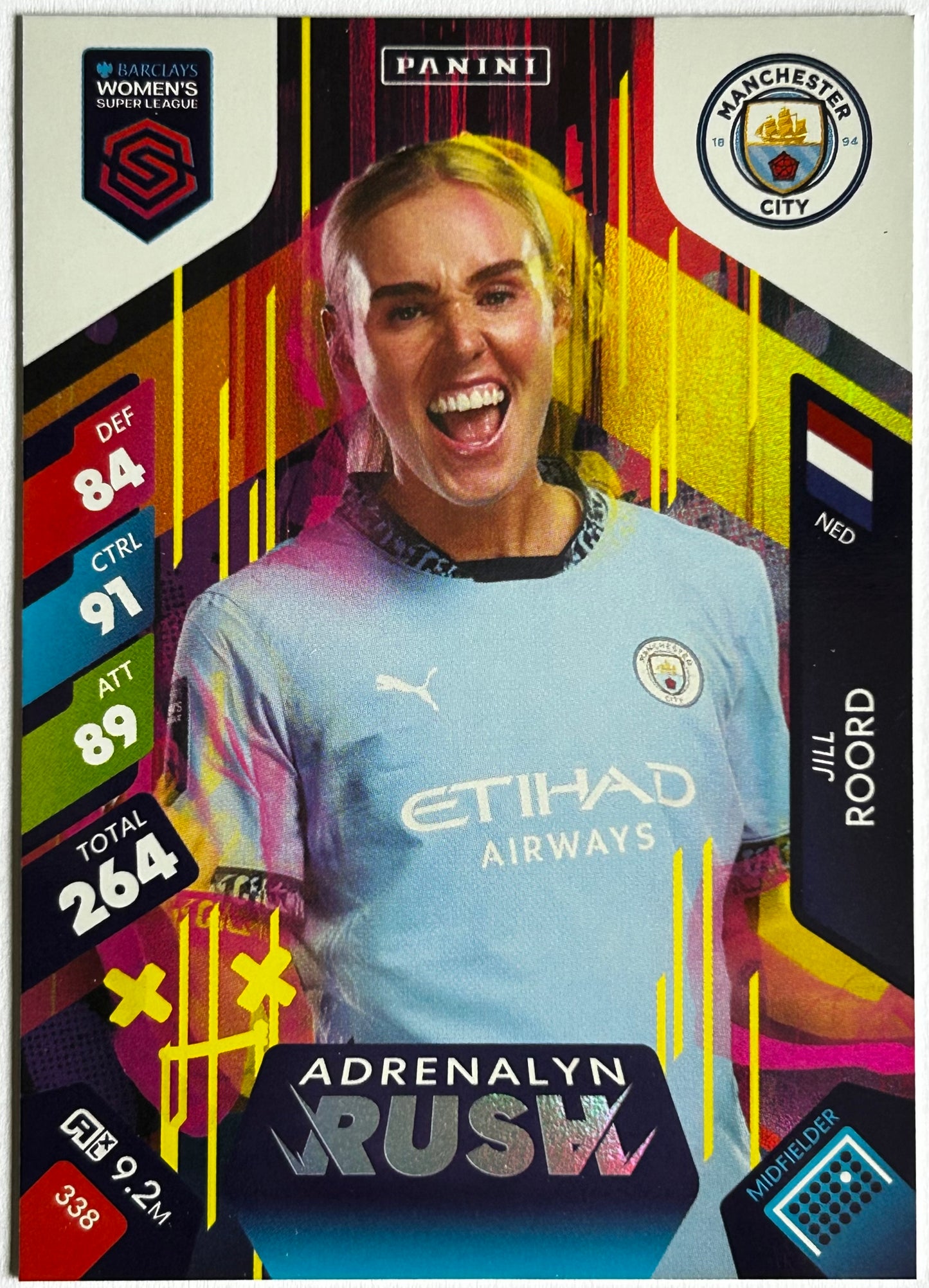 Panini Adrenalyn XL Barclays Women's Super League 2025 - Single ADRENALYN RUSH Cards (1:15.5 packets) #337 - #339