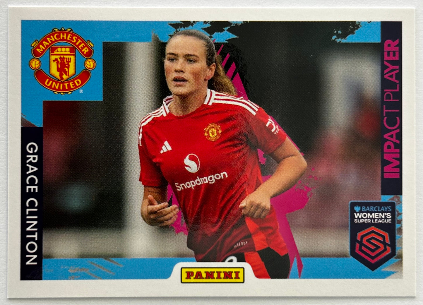 Panini Women's Super League Official Sticker Collection 2025 - Single Stickers MANCHESTER UNITED #311 - #339