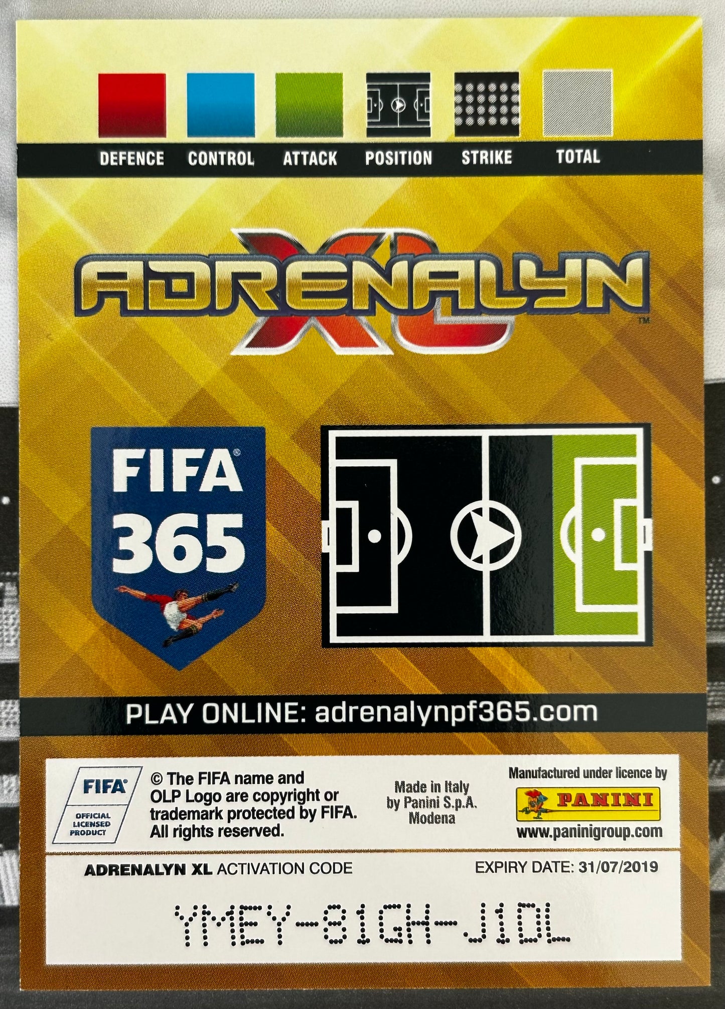 2018-19 Panini Adrenalyn XL FIFA 365 - LIONEL MESSI (FC BARCELONA) Top Master #6