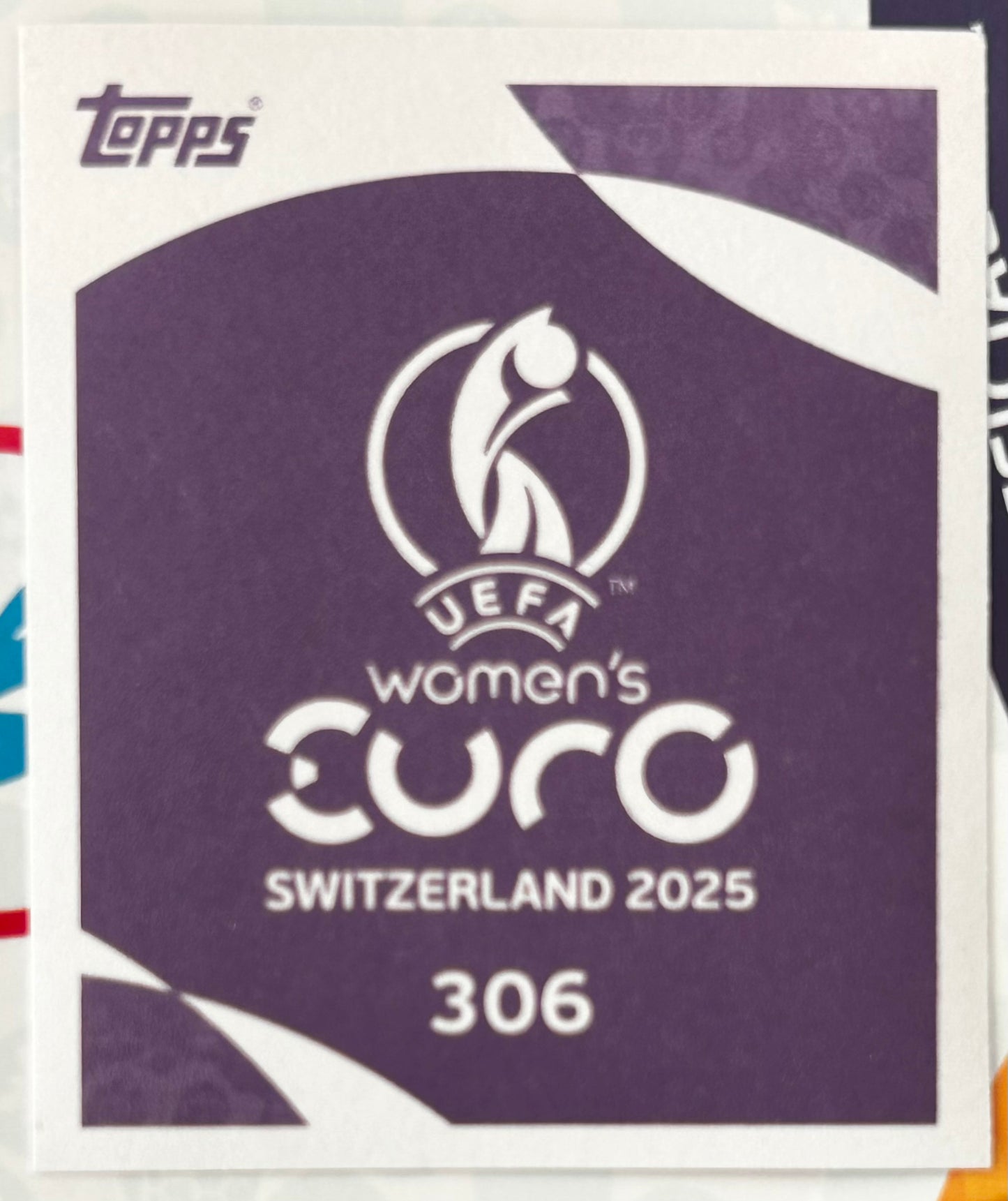 Topps UEFA Women's EURO 2025 Sticker Collection - LAURA GEORGES (FRANCE) Legend Holo Foil #306