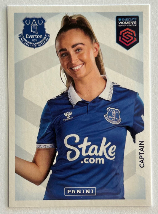 Panini Barclays Women's Super League 2024 - FINNIGAN (EVERTON) Captain Sticker #7