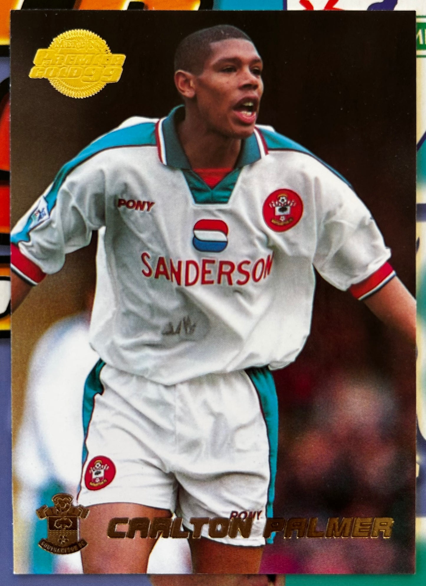 Merlin's Premier Gold 99 Trading Cards - CARLTON PALMER (SOUTHAMPTON) #125