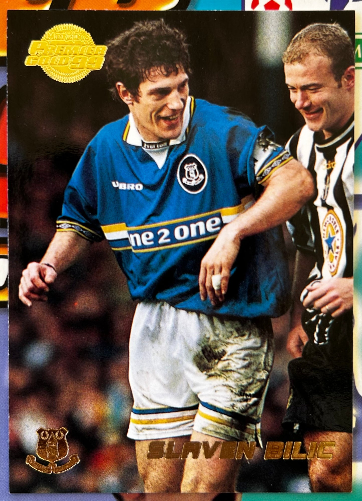 Merlin's Premier Gold 99 Trading Cards - SLAVEN BILIC (EVERTON) #57