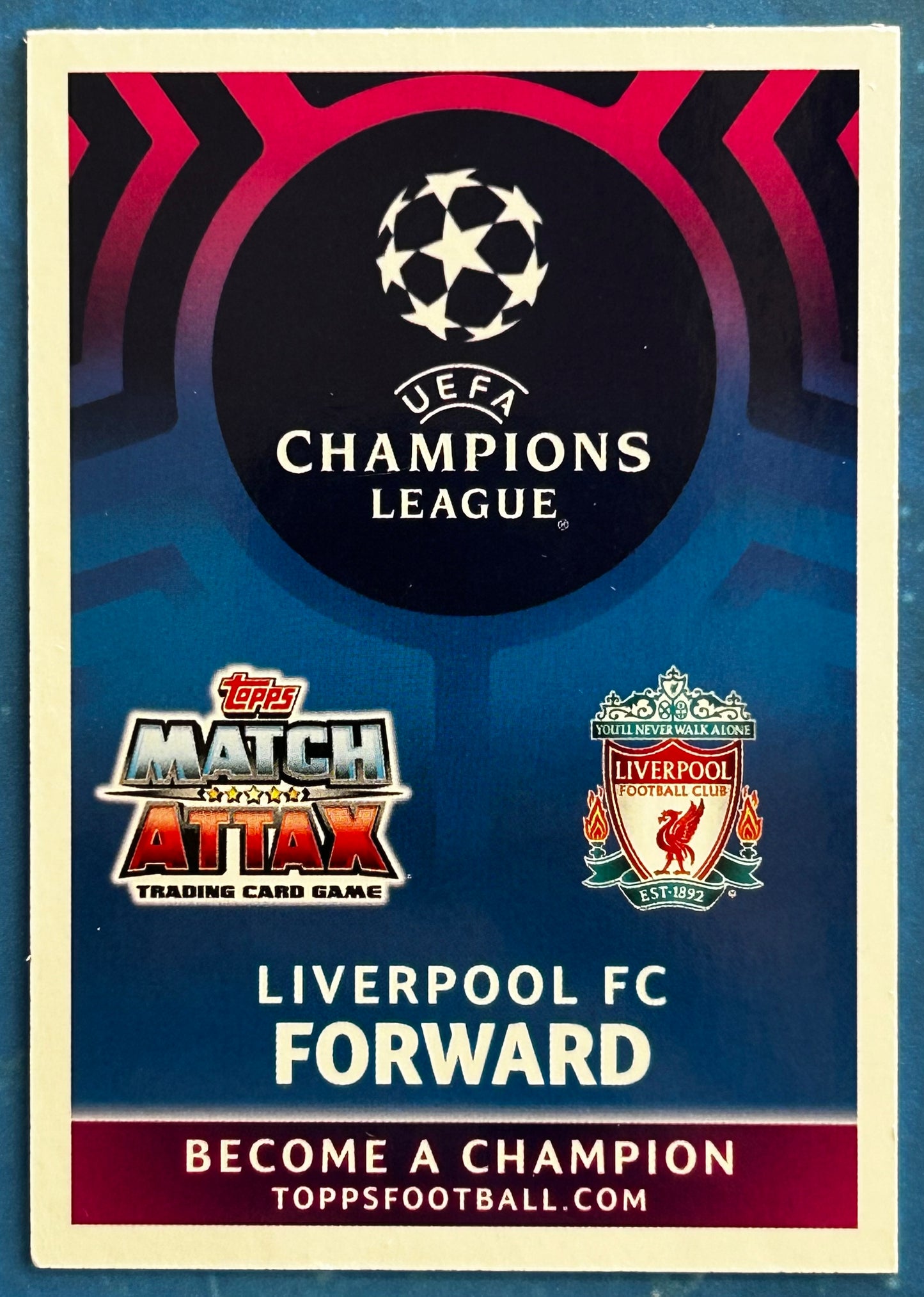 Topps Match Attax UEFA Champions League 2018-19 - SADIO MANE (LIVERPOOL) Man of the Match Foil Insert #408