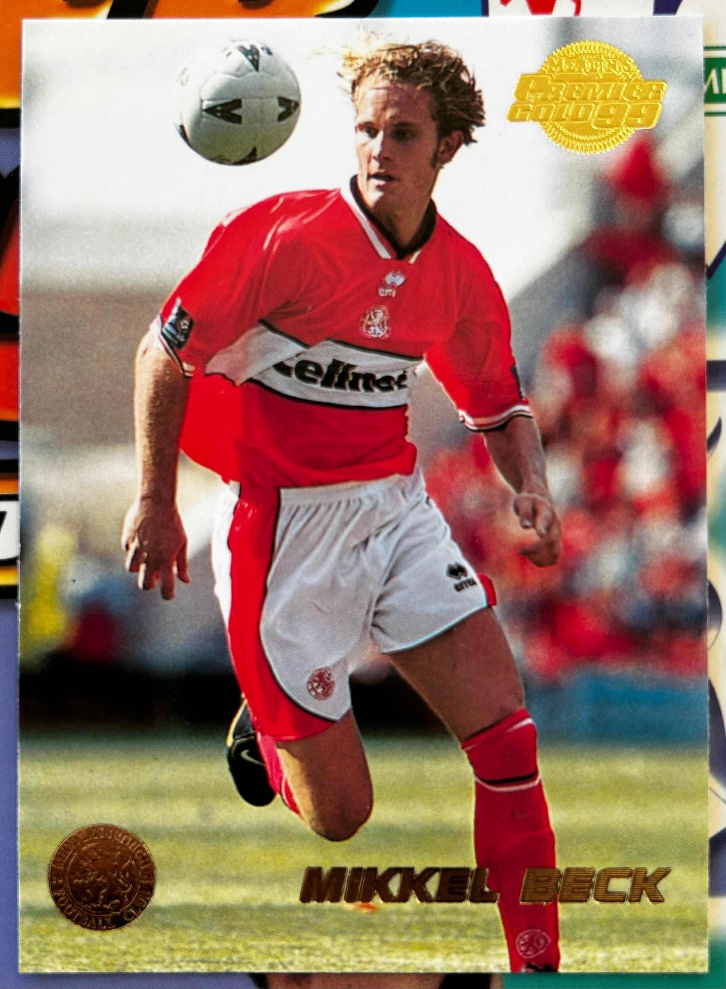 Merlin's Premier Gold 99 Trading Cards - MIKKEL BECK (MIDDLESBROUGH) #94