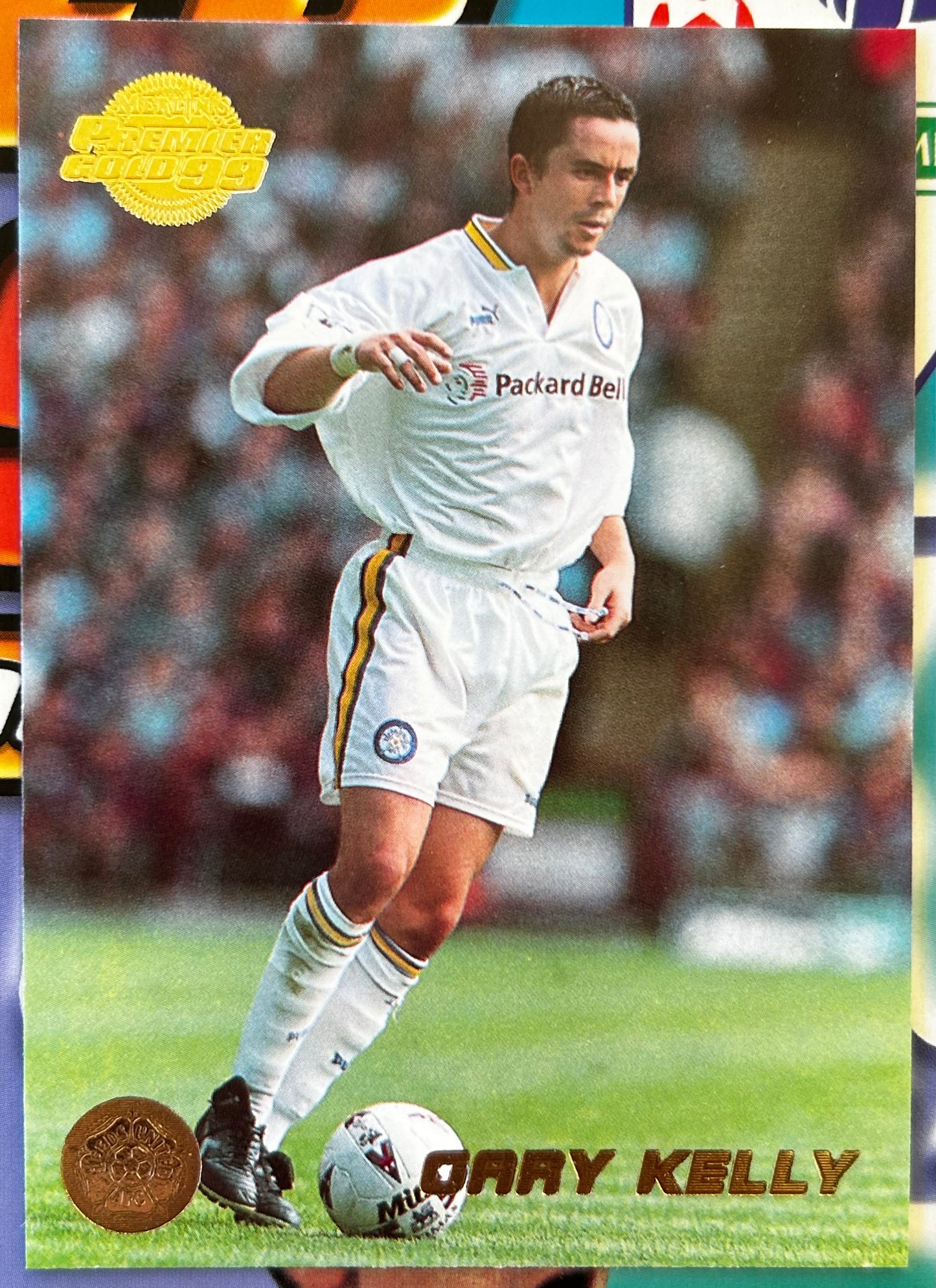 Merlin's Premier Gold 99 Trading Cards - GARY KELLY (LEEDS UNITED) #62