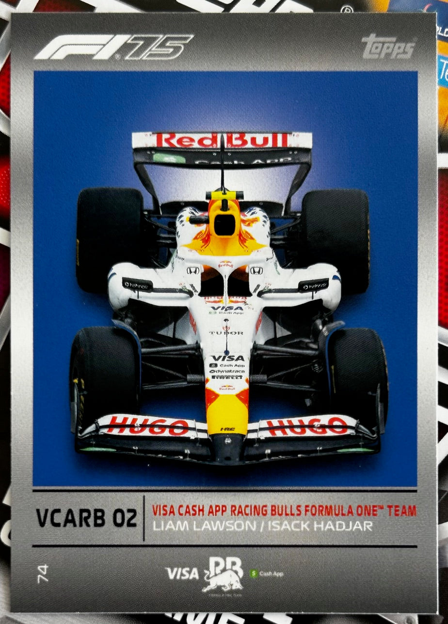 Topps F1 Turbo Attax 2025 - Single VCARB F1 TEAM Cards (#73 - #81)