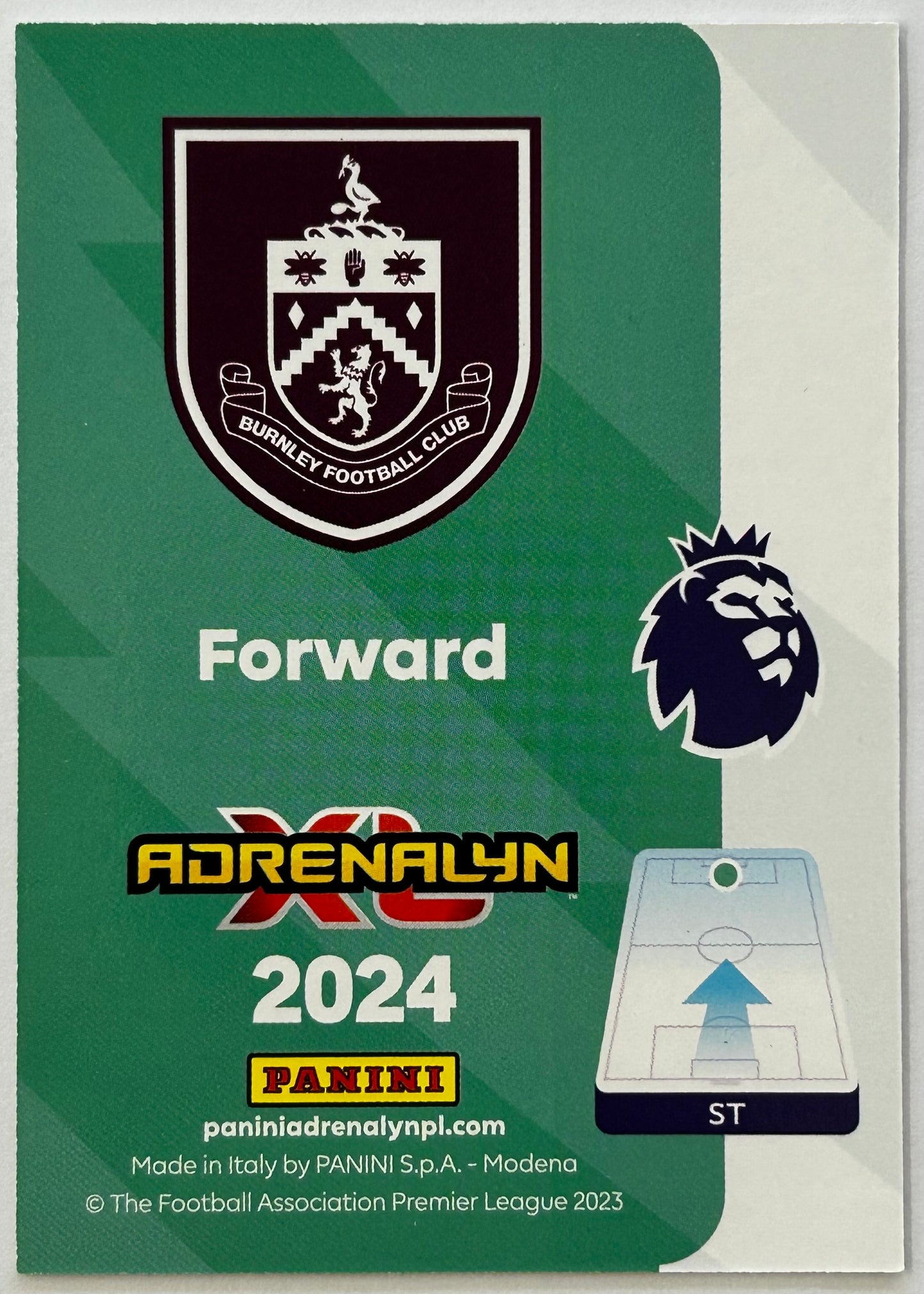Panini Adrenalyn XL Premier League 2024 - ZEKI AMDOUNI (BURNLEY) Star Signing 483