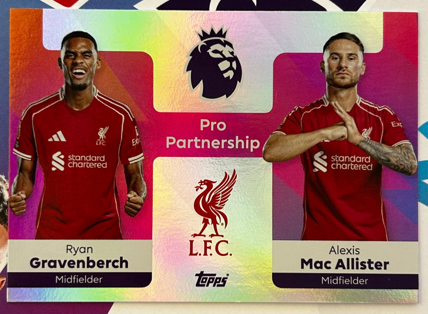 Topps Premier League 2026 Debut Edition - Single PRO PARTNERSHIPS Insert Cards #361 - #380