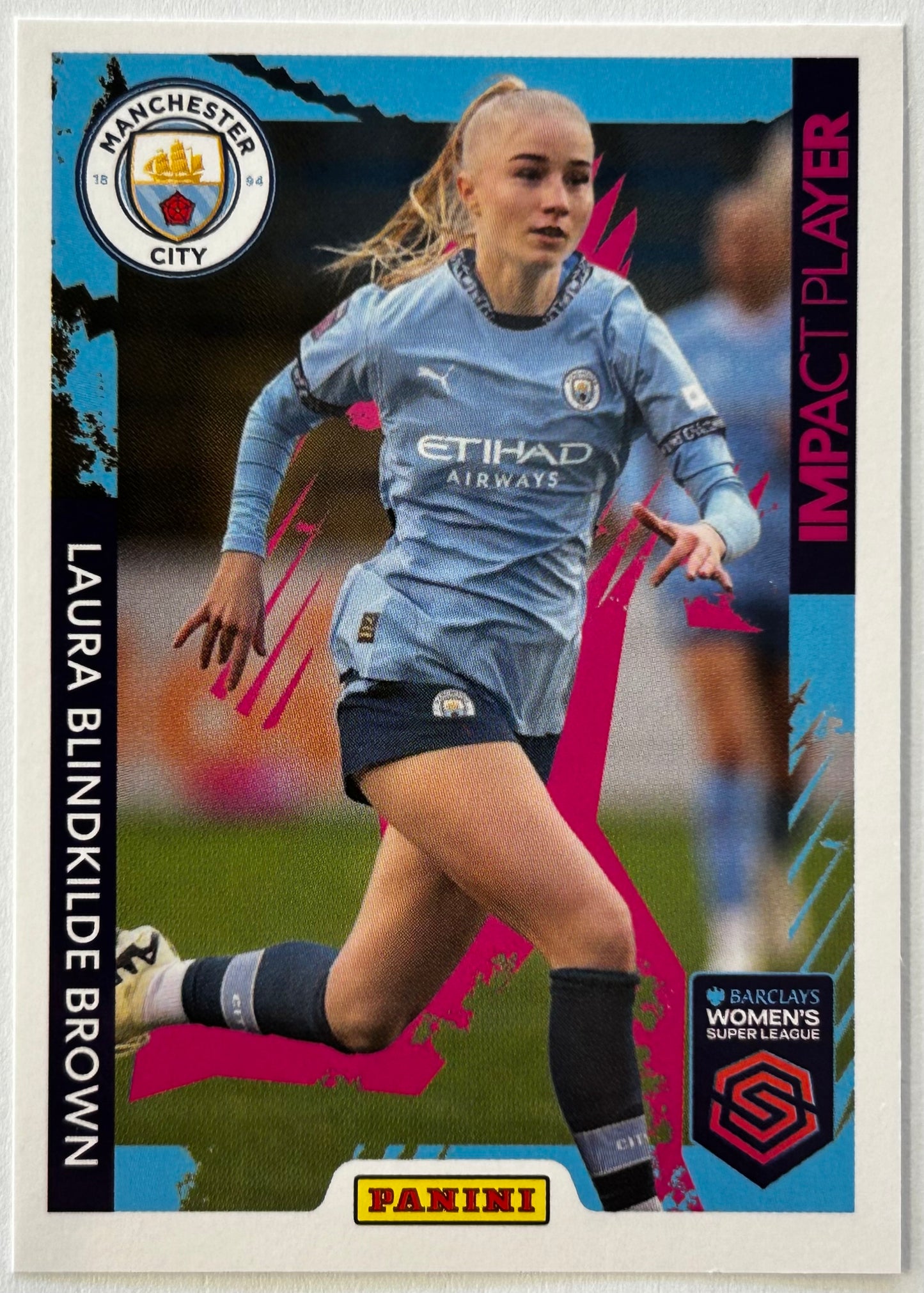 Panini Women's Super League Official Sticker Collection 2025 - Single Stickers MANCHESTER CITY #282 - #310