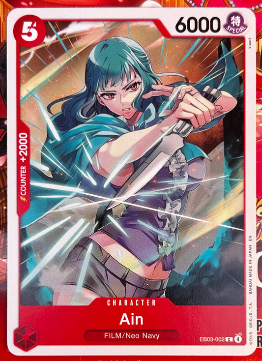 EB03-002 AIN One Piece Character Card (Red) English