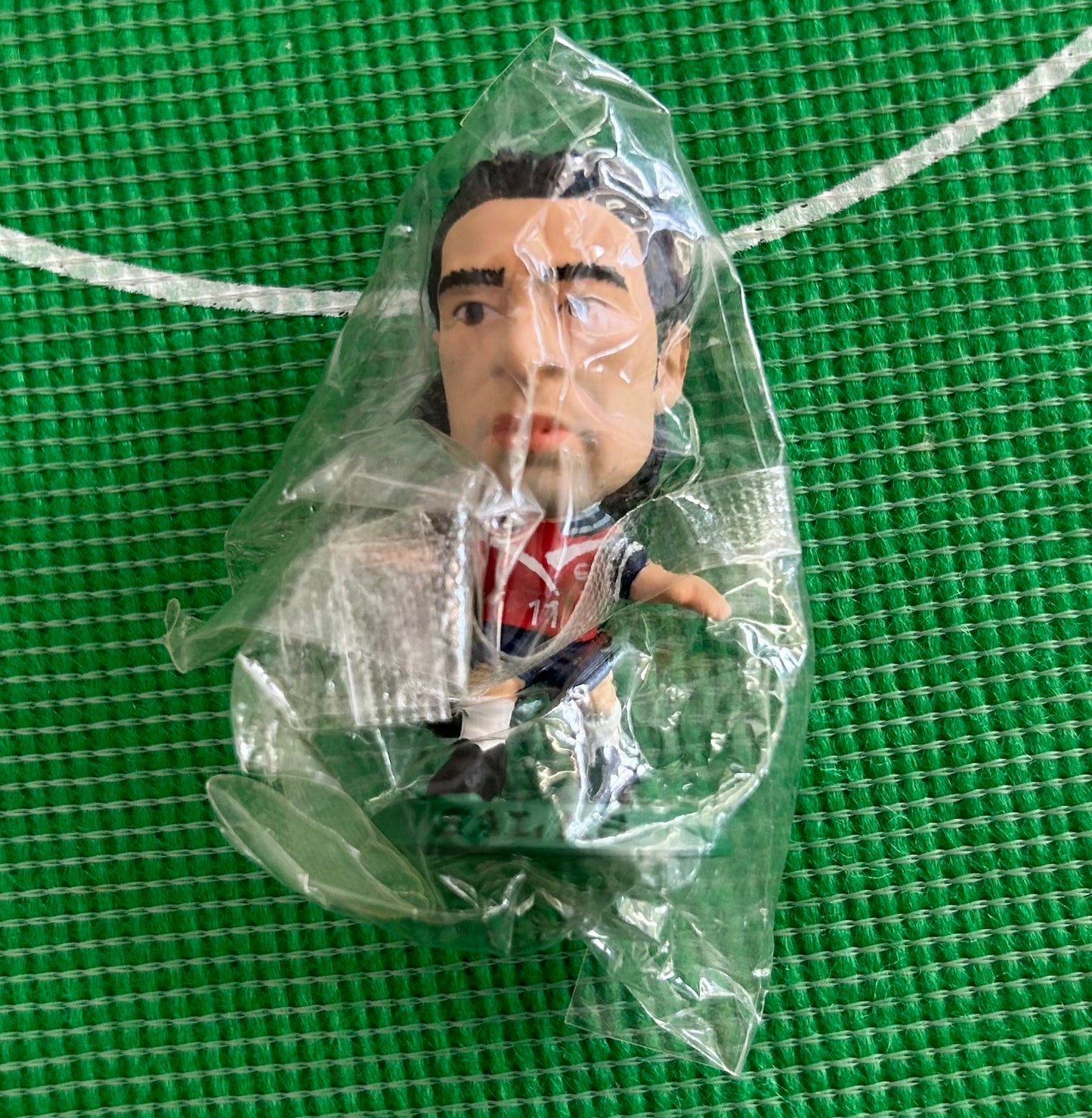 Corinthian Microstars - MARCELO SALAS (CHILE) UK Series 4 International Superstars Green Base MC474
