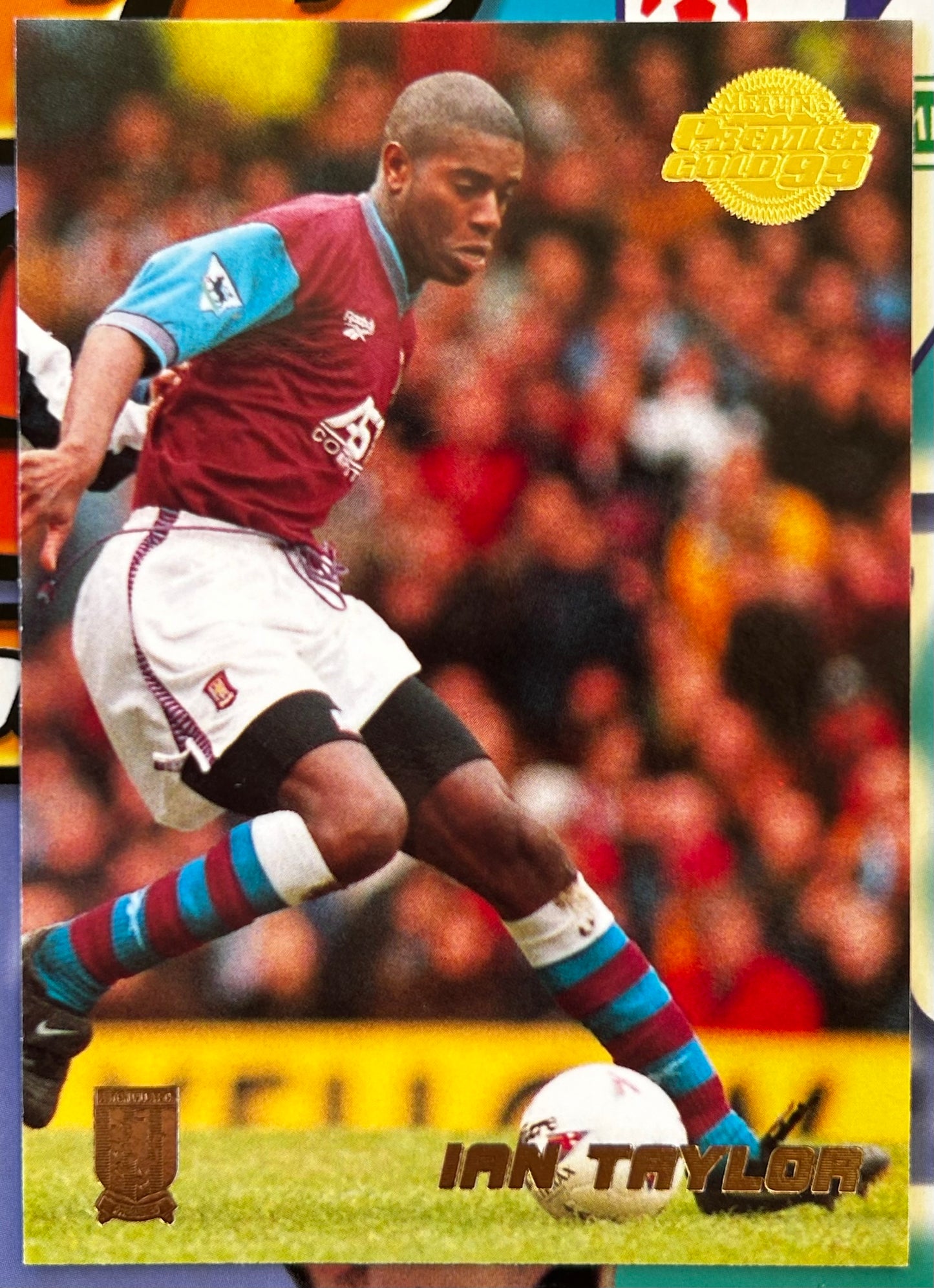 Merlin's Premier Gold 99 Trading Cards - IAN TAYLOR (ASTON VILLA) #13
