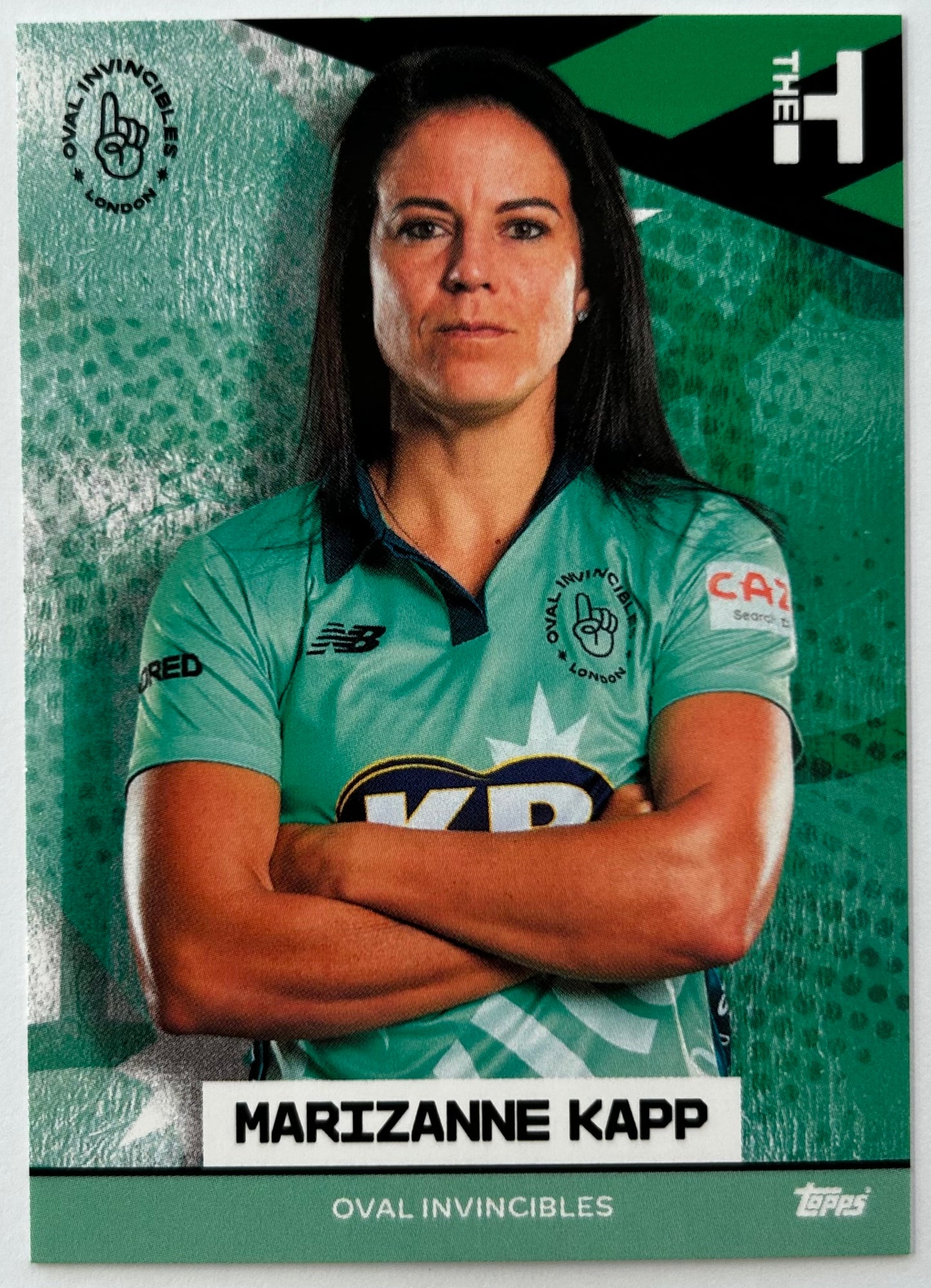 Topps The Hundred 2022 Trading Card Collection - MARIZANNE KAPP (Oval Invincibles)