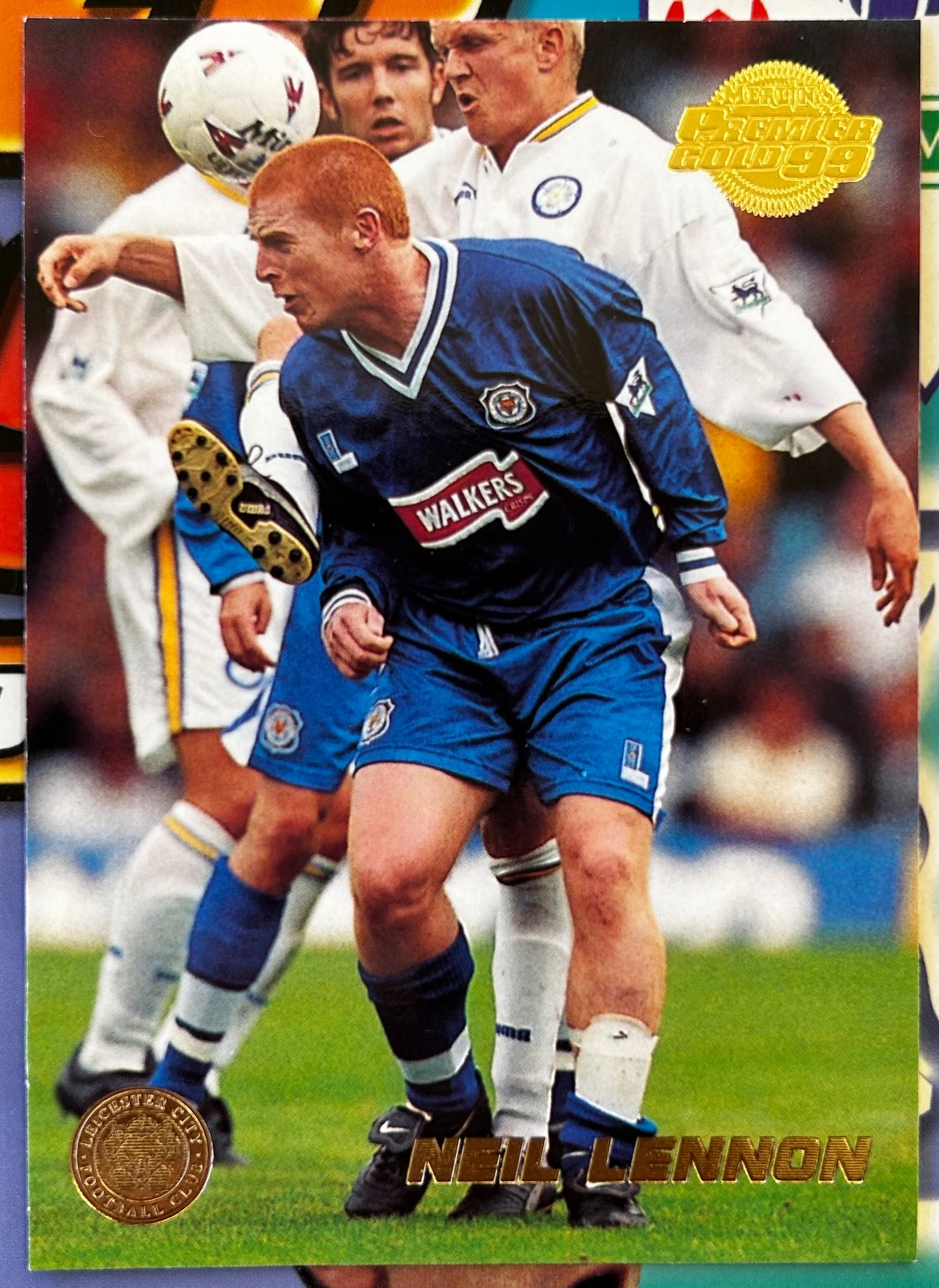 Merlin's Premier Gold 99 Trading Cards - NEIL LENNON (LEICESTER CITY) #73