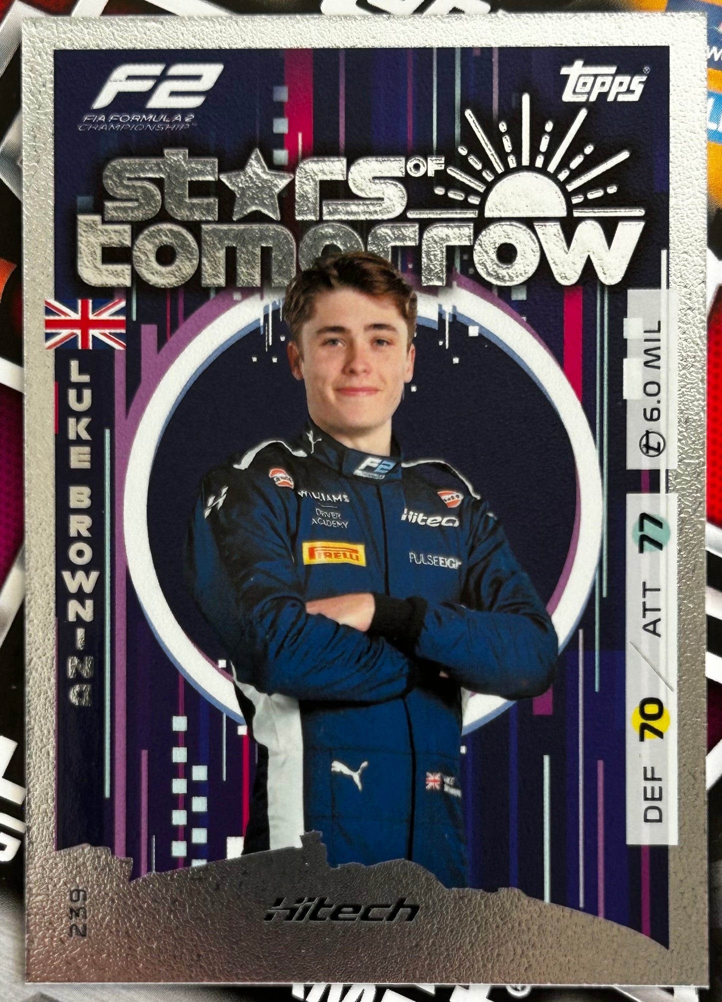 Topps F1 Turbo Attax 2025 - Single STARS OF TOMORROW, RAINMASTER & MEME MAYHEM Cards (#238 - #255)