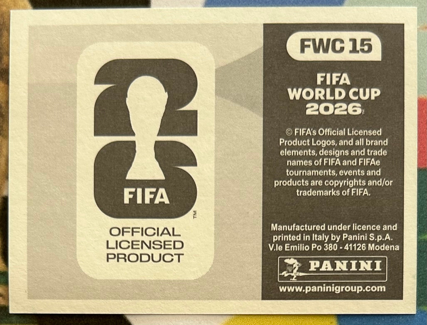 Panini FIFA World Cup 2026 Official Sticker Collection - TEAM PHOTO (BRAZIL 1994) World Cup History Sticker FWC15