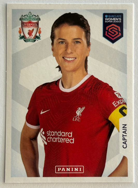Panini Barclays Women's Super League 2024 - FAHEY (LIVERPOOL) Captain Sticker #9