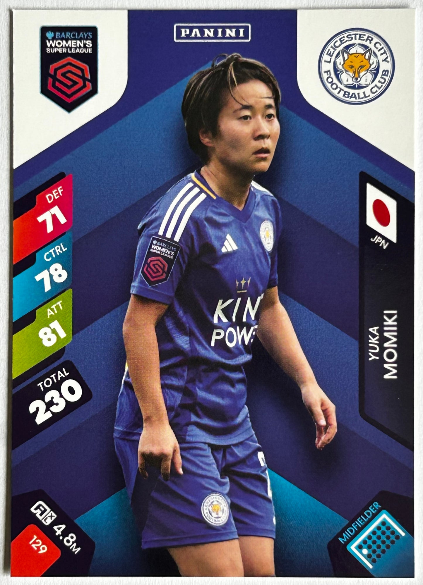 Panini Adrenalyn XL Barclays Women's Super League 2025 - Single LEICESTER CITY Cards #118 - #135