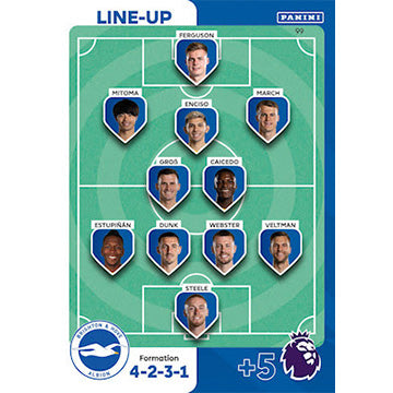Panini Adrenalyn XL Premier League 2024 - Single BRIGHTON & HOVE ALBION Cards (#82 - #99)