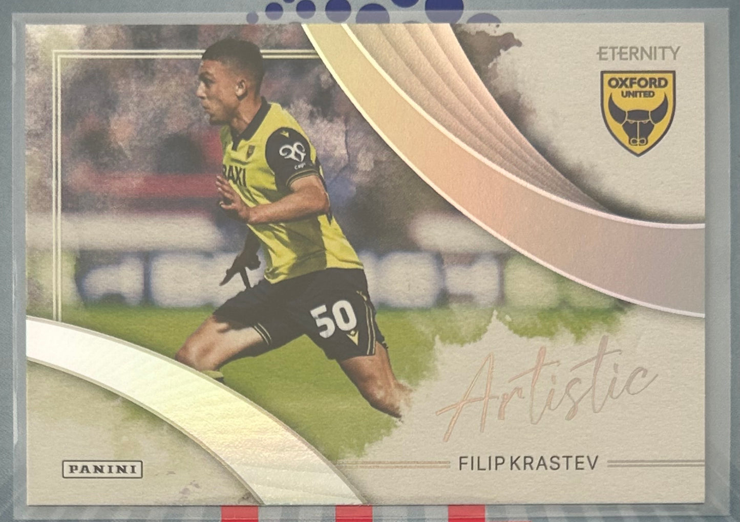 Panini EFL Eternity 2025-26 - FILIP KRASTEV (OXFORD UNITED) Artistic ART-12