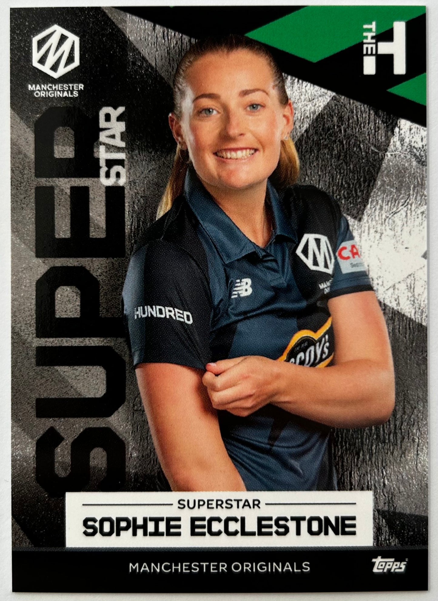 Topps The Hundred 2022 Trading Card Collection - SOPHIE ECCLESTONE (Manchester Originals) Superstar