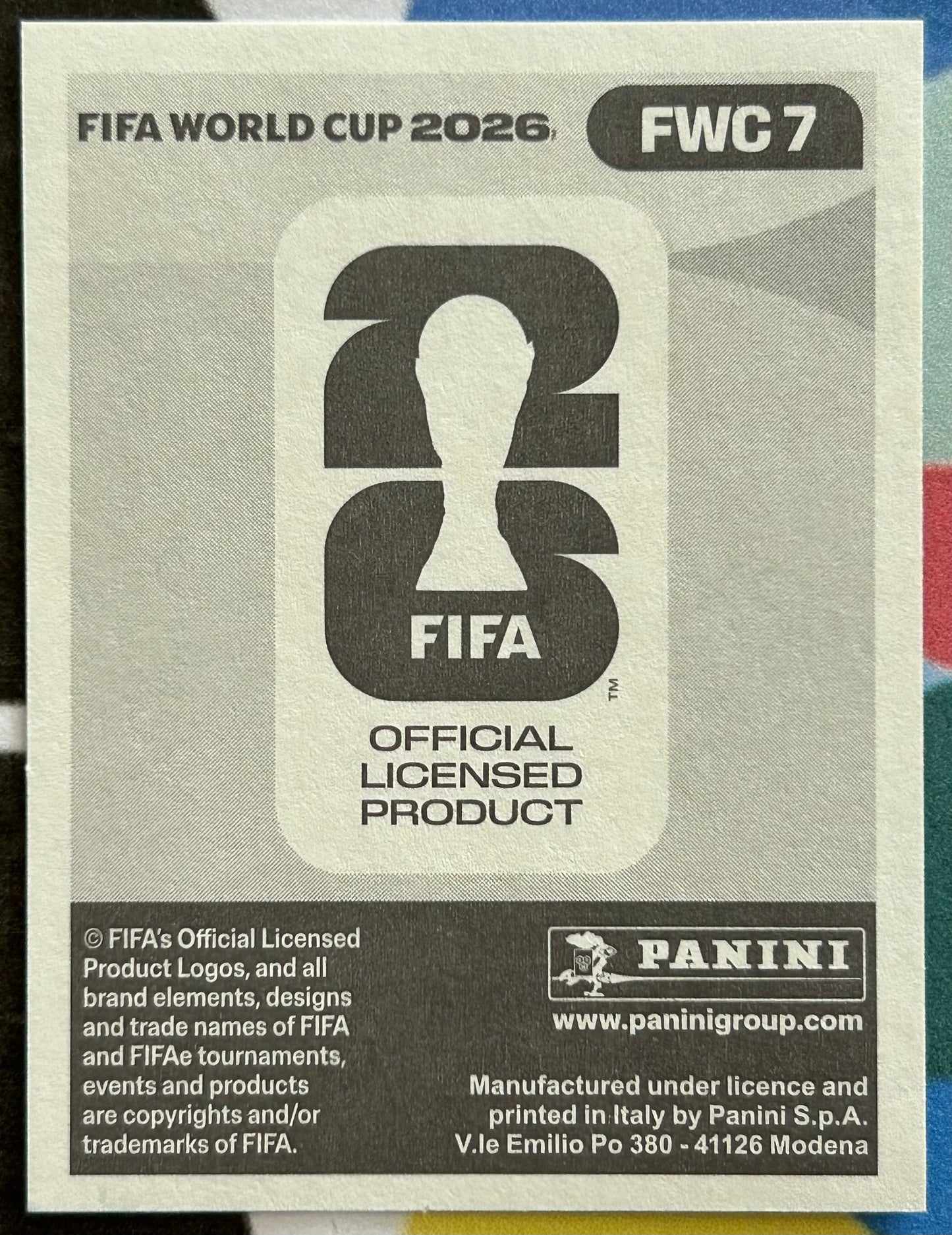 Panini FIFA World Cup 2026 Official Sticker Collection - HOST COUNTRY EMBLEM (MEXICO) Foil Sticker FWC7