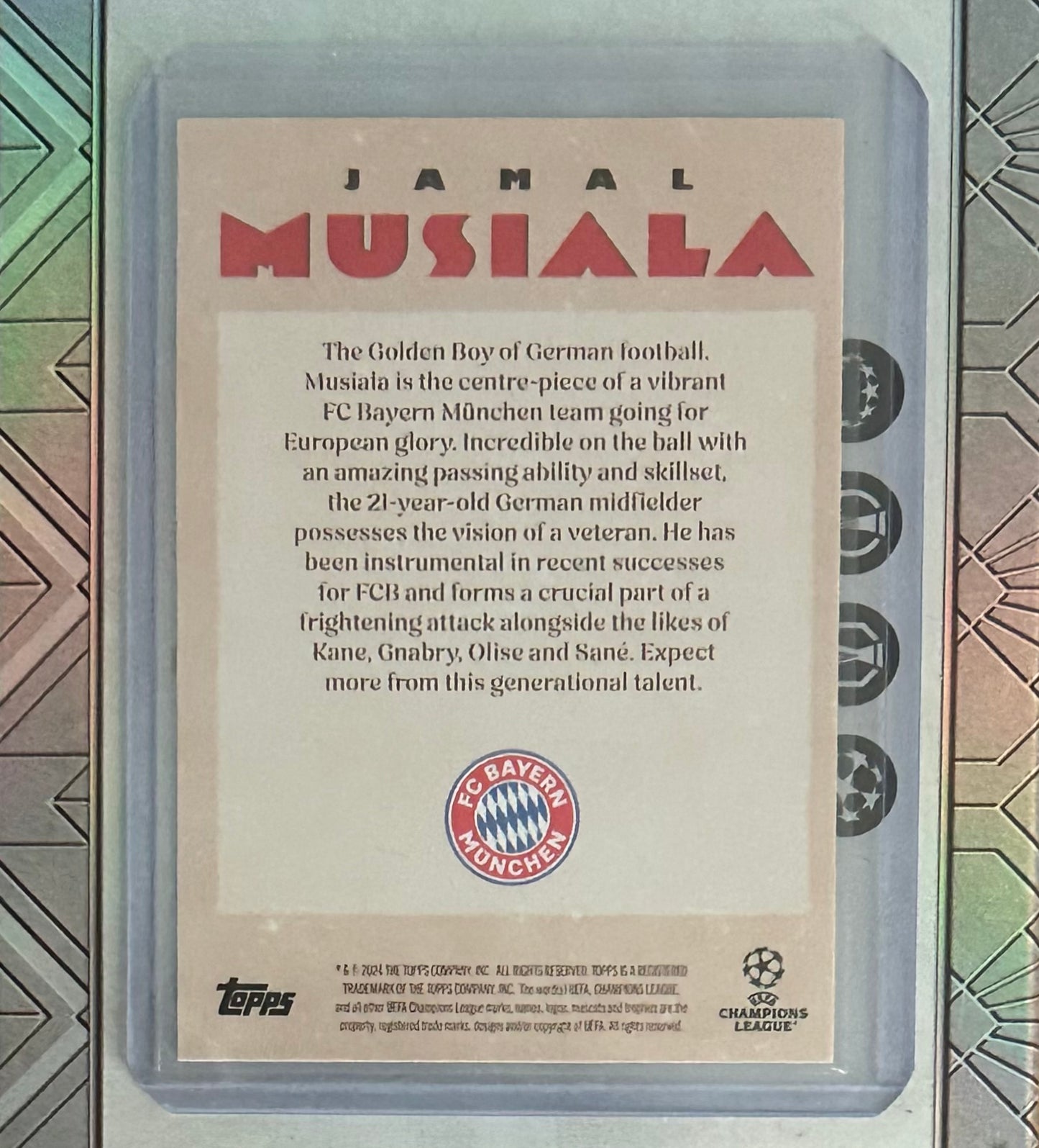 Topps UCC Deco 2024-25 - Single BAYERN MUNICH Cards (Base & Inserts)