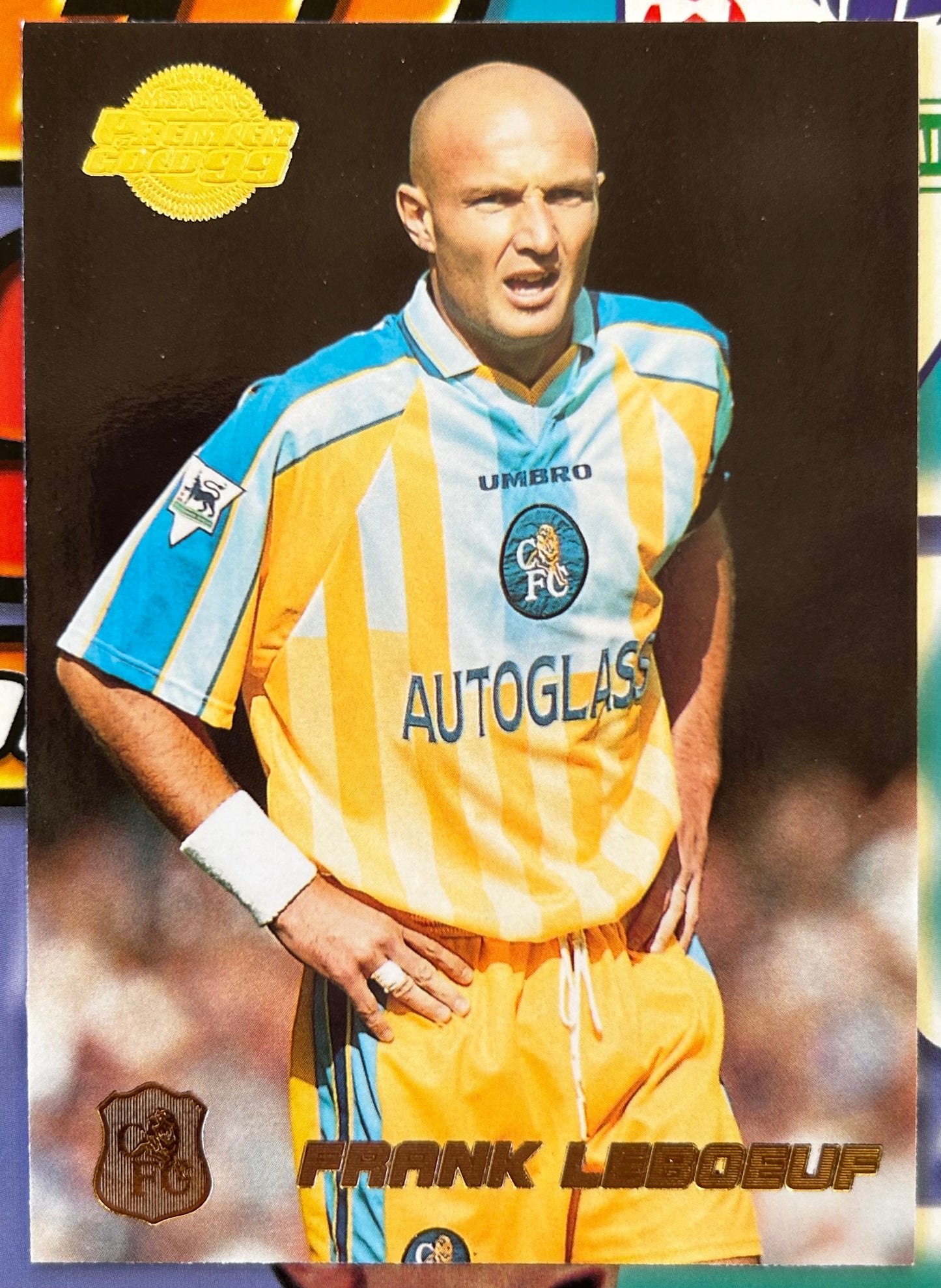 Merlin's Premier Gold 99 Trading Cards - FRANK LEBOUEF (CHELSEA) #32