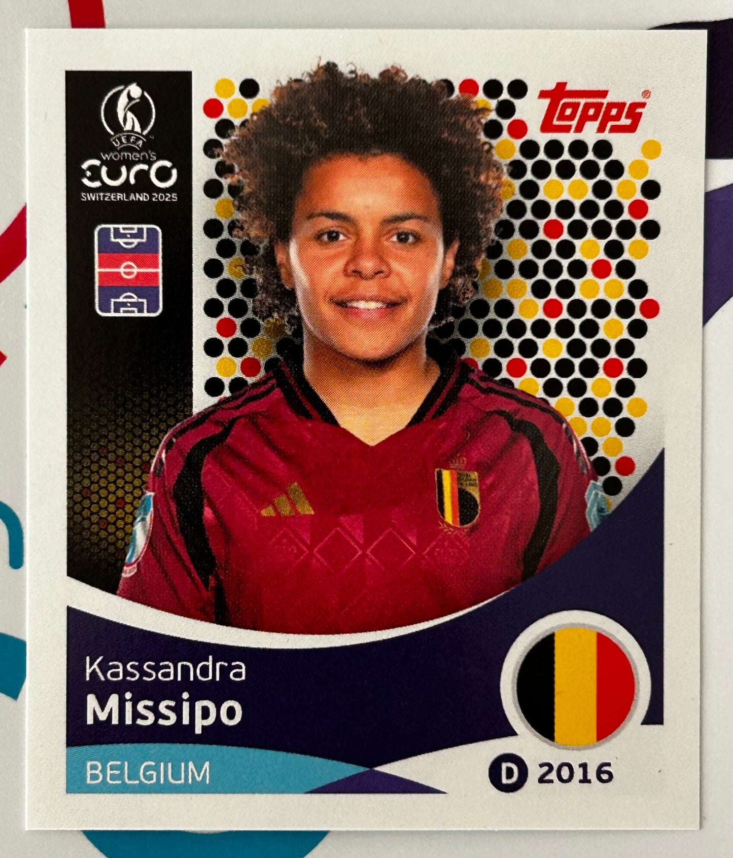 Topps UEFA Women's EURO 2025 Sticker Collection - Single $1.00 Stickers